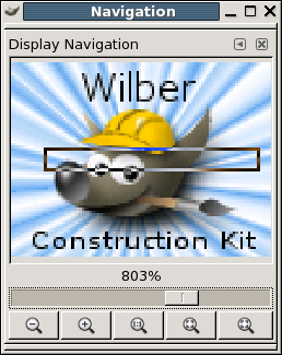 Ansicht des Dialoges Navigation